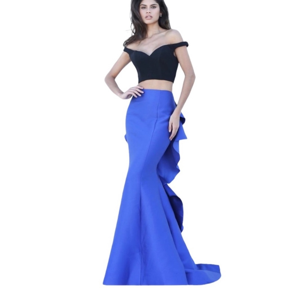 Sherri hill 50750 two pieces gown dress